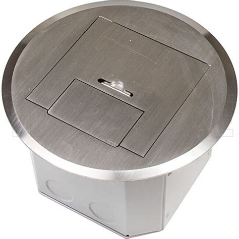 flush stainless steel floor box|flat floor boxes for sale.